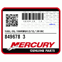 TUBE, Oil Transfer (3.13), 1.00 Inch Kit, 849678  3